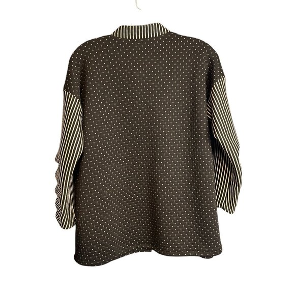 IC By Connie K Quilted Zip Cardigan S - Picture 2 of 8